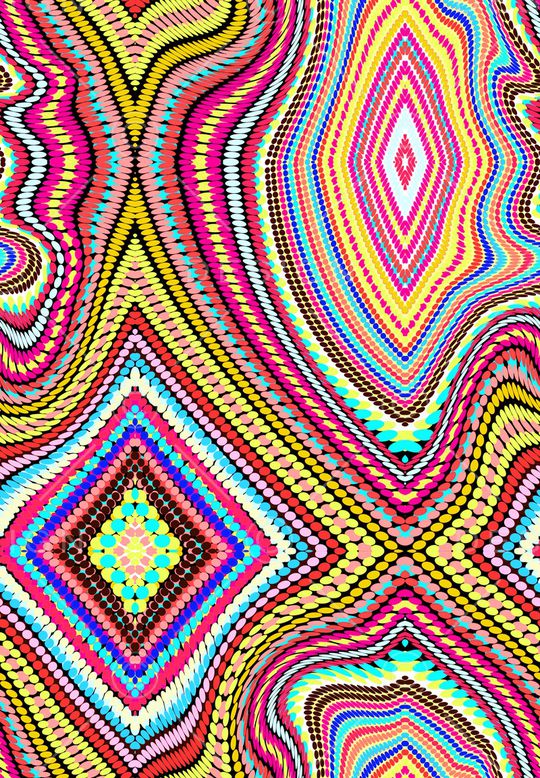 抽象印花华亿平台图片