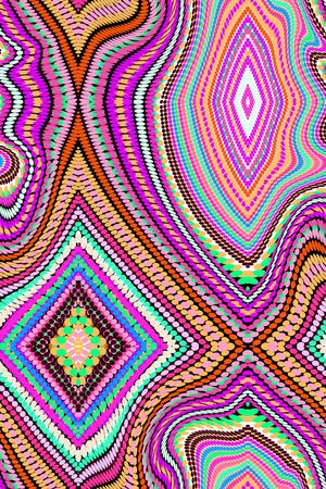 抽象印花华亿平台图片