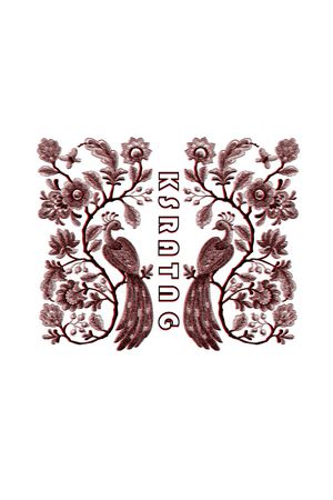 刺绣鸟印花华亿平台图片