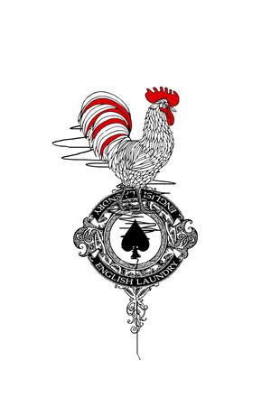 公鸡印花华亿平台图片