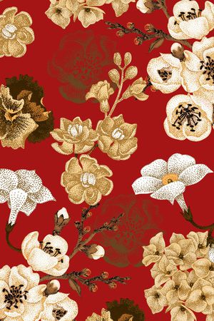 小碎花印花华亿平台图片