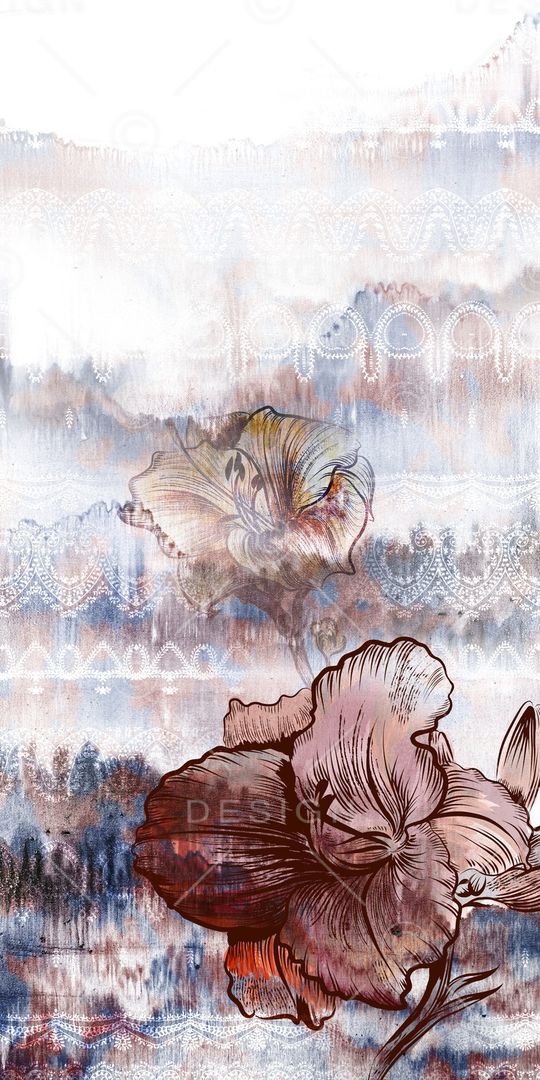 晕染印花华亿平台图片