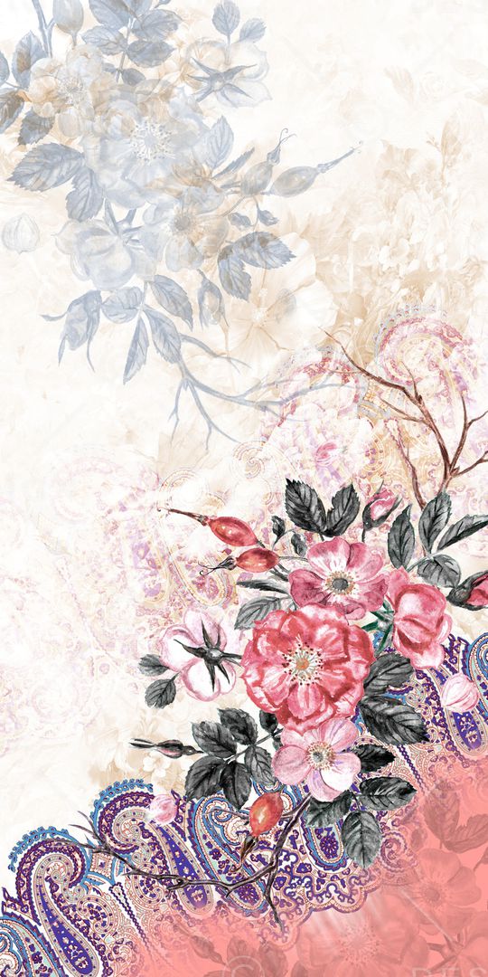 晕染印花华亿平台图片