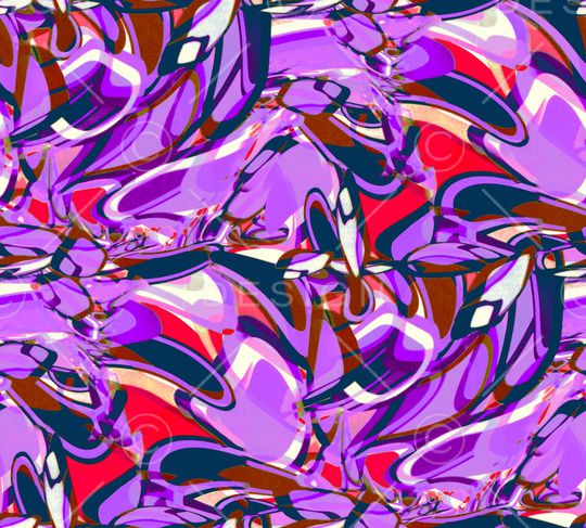 抽象印花华亿平台图片