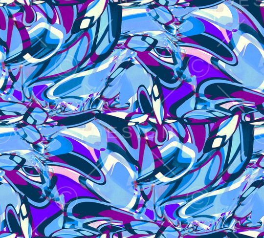 抽象印花华亿平台图片