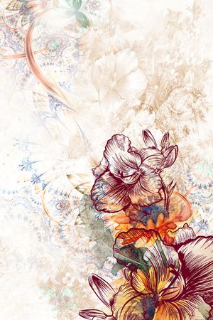 花朵印花华亿平台图片