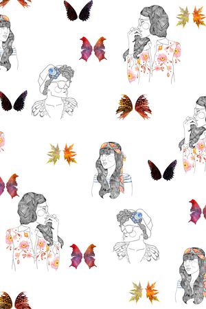 女装印花华亿平台图片