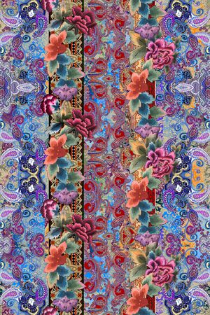 民族风印花华亿平台图片