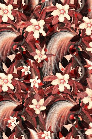 鸟印花华亿平台图片