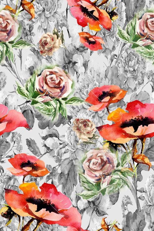 手绘印花华亿平台图片