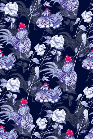 抽象手绘水彩画几何纹理3D花卉数码印花印花华亿平台图片