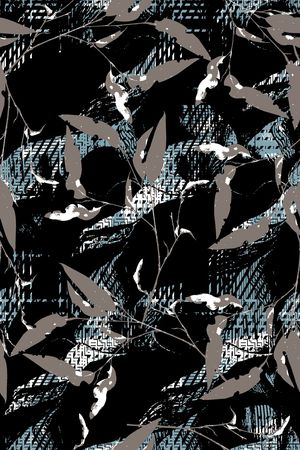 抽象纹理印花华亿平台图片