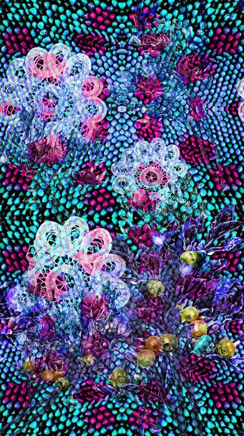 笔触印花华亿平台图片