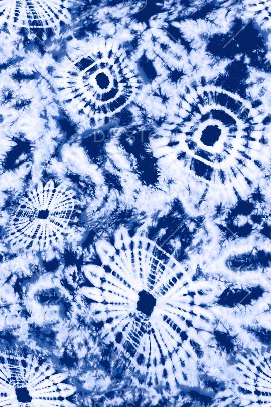 青花瓷印花华亿平台图片