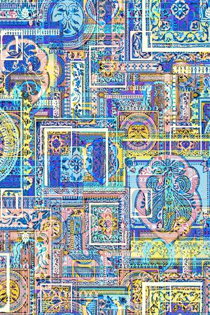 畫框印花华亿平台图片