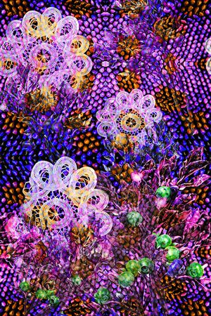 笔触印花华亿平台图片