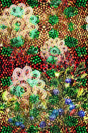 笔触印花华亿平台图片