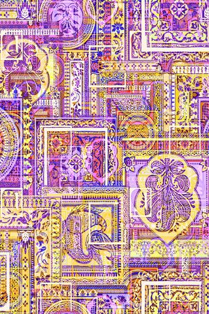 畫框印花华亿平台图片