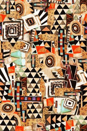 抽象印花华亿平台图片