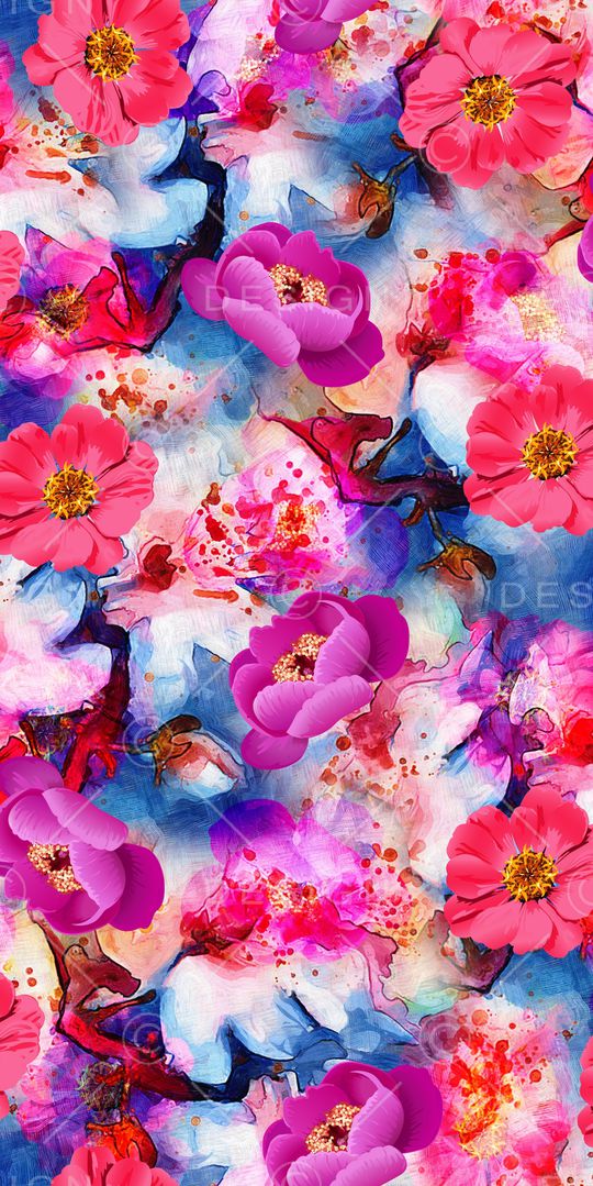 乱花印花华亿平台图片