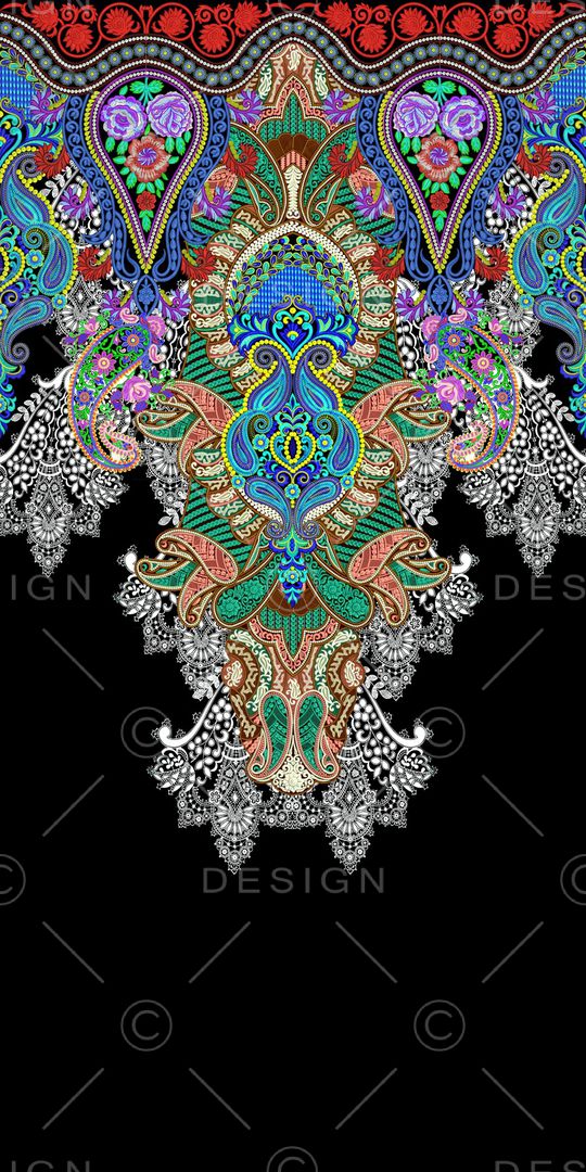 民族风印花华亿平台图片