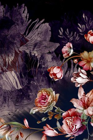 水彩印花华亿平台图片