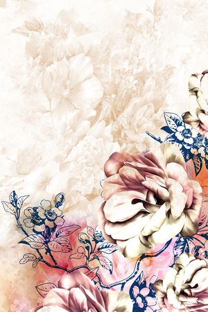 晕染印花华亿平台图片