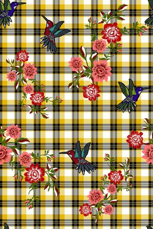 苏格兰格印花华亿平台图片