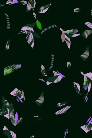 抽象印花华亿平台图片