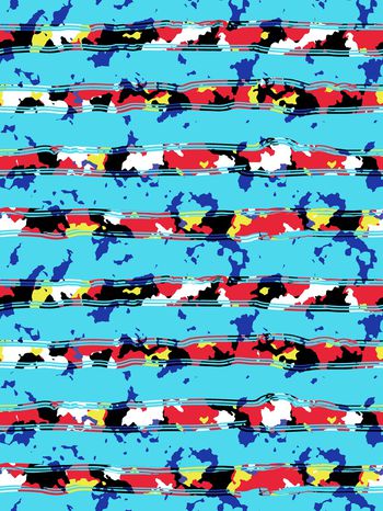 829967-时尚几何色块 彩色条纹--2