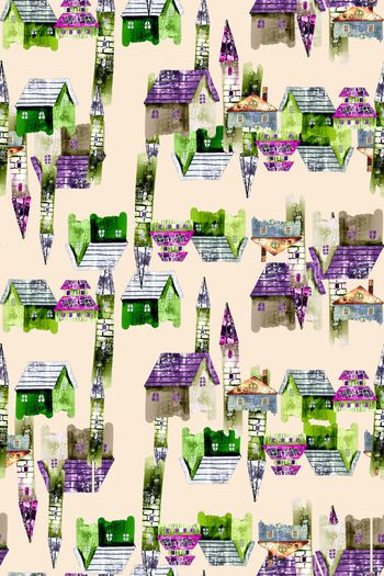 829996-1704067b 卡通建筑风景房屋