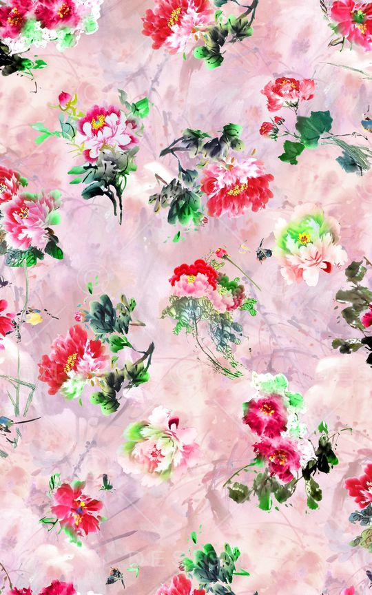 中国风印花华亿平台图片