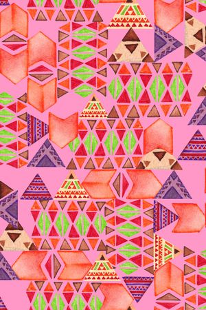 水彩印花华亿平台图片