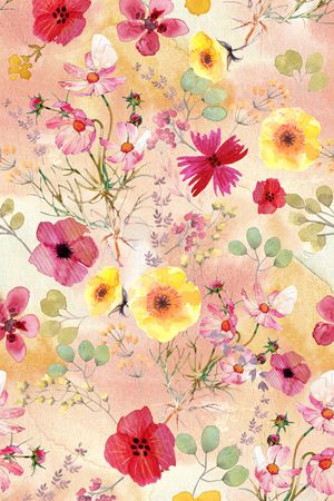 手绘印花华亿平台图片