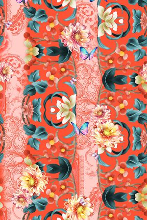 波西米亚印花华亿平台图片