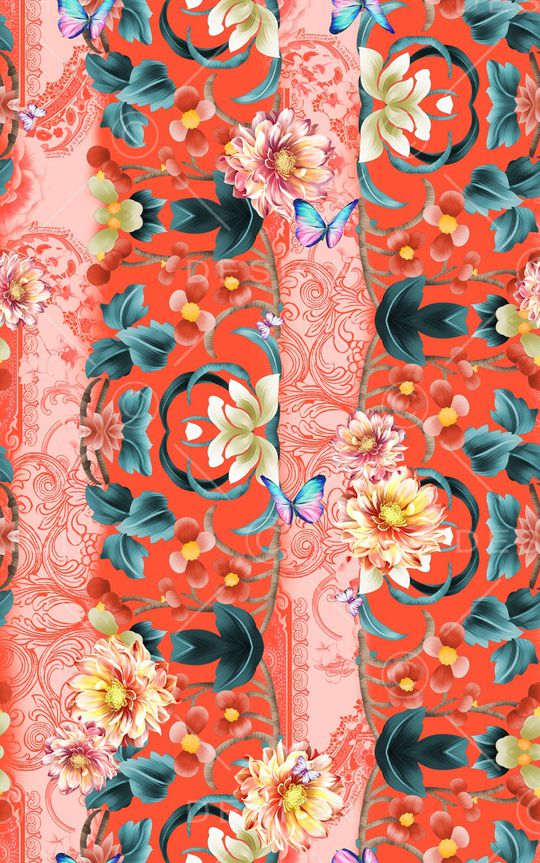 波西米亚印花华亿平台图片