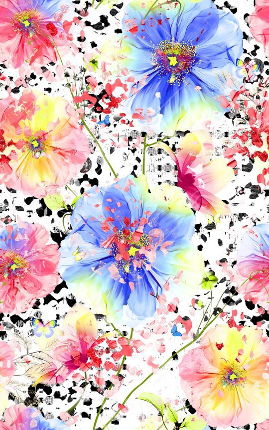 花朵印花华亿平台图片