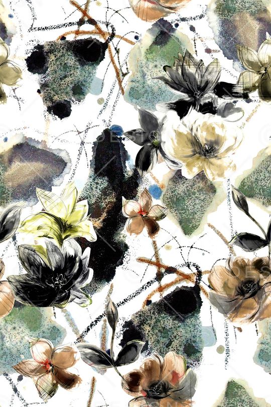 中国风印花华亿平台图片