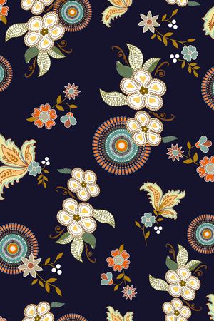 碎花印花华亿平台图片