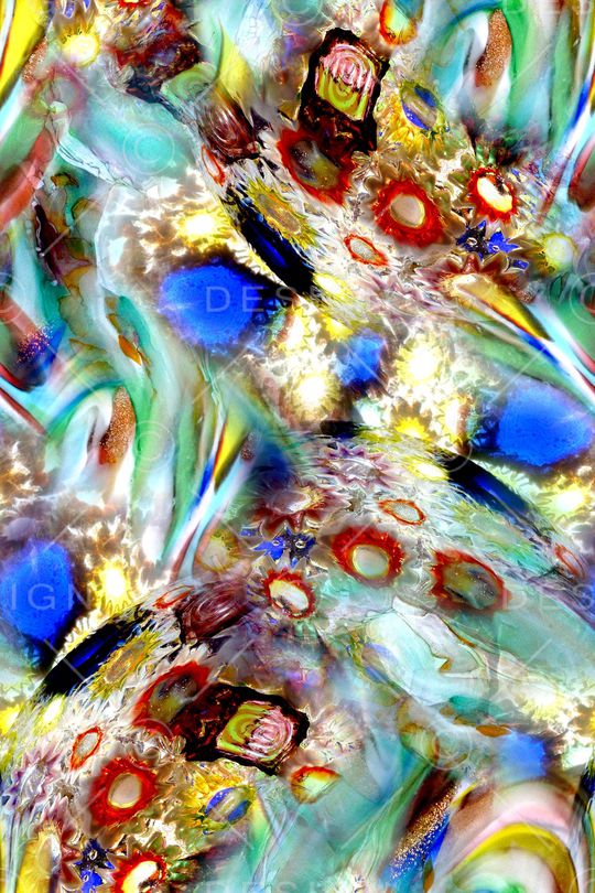 抽象印花华亿平台图片