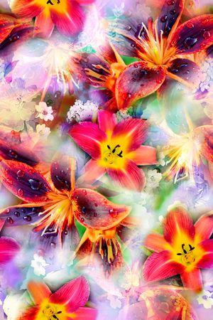 时尚印花华亿平台图片