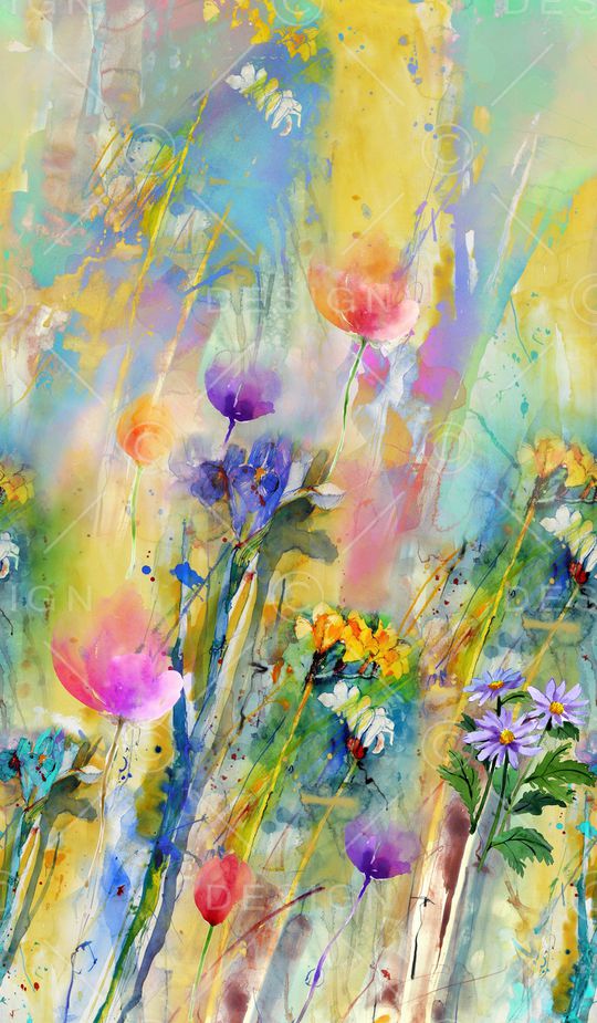 水彩印花华亿平台图片