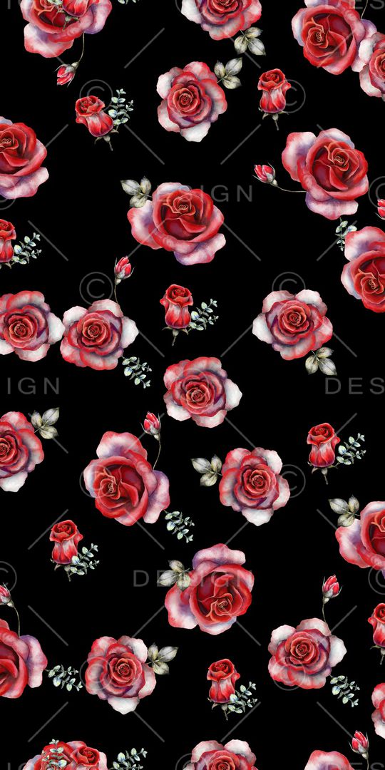 玫瑰印花华亿平台图片