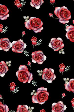 玫瑰印花华亿平台图片