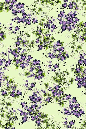 830424-1704075b 小碎花旗袍线条