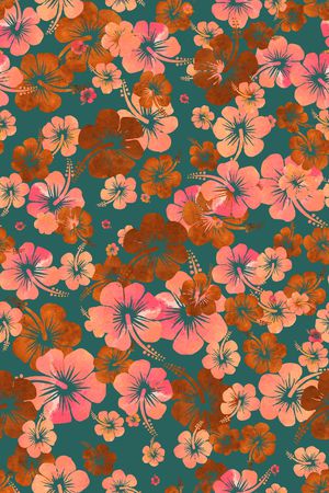 小碎花印花华亿平台图片