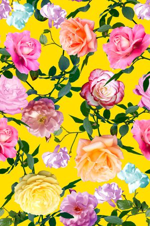 彩底花卉印花华亿平台图片