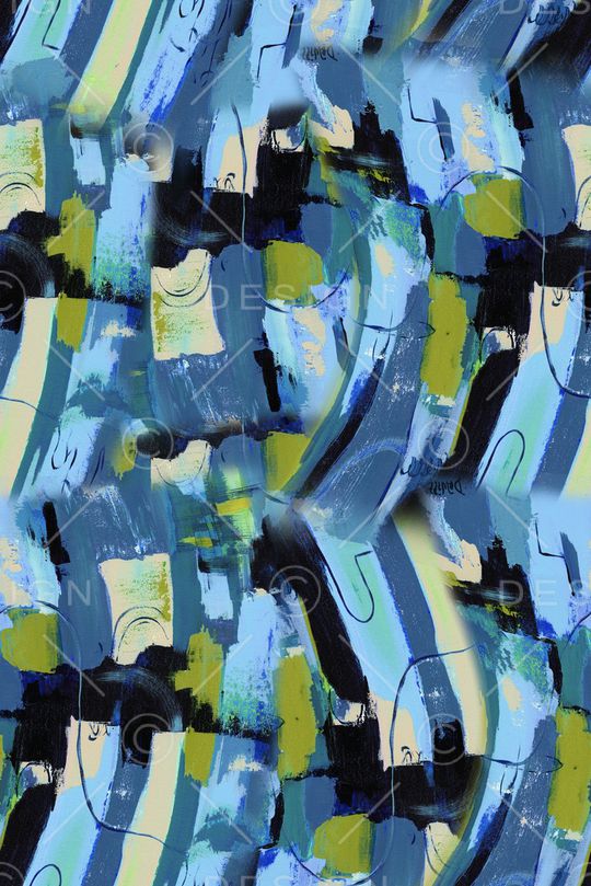 抽象条子印花华亿平台图片