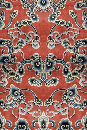 祥云纹样印花华亿平台图片