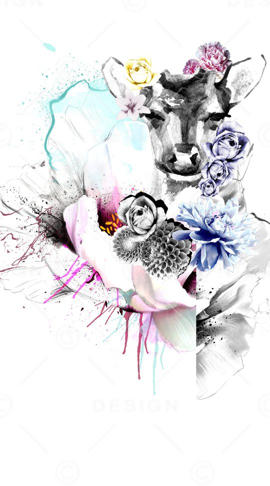 抽象印花华亿平台图片